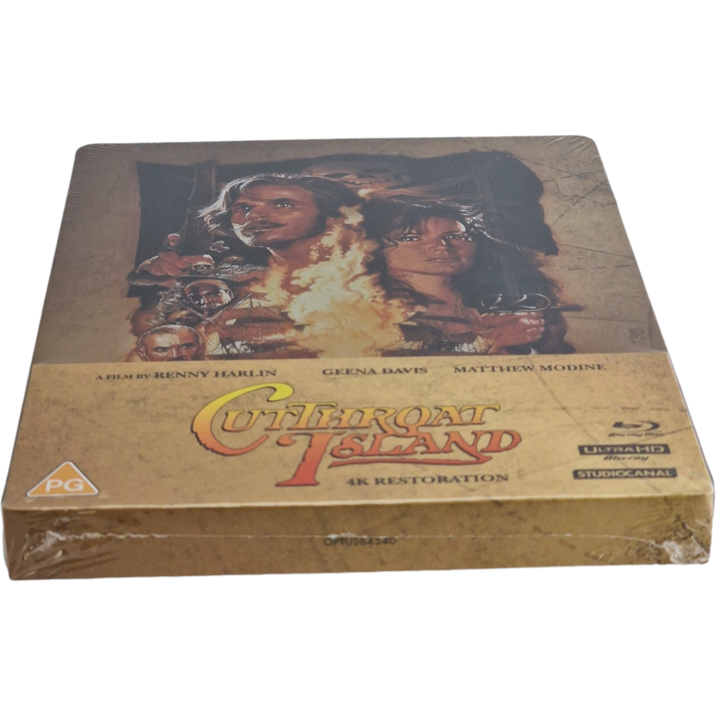 Cutthroat Island "L'Île aux pirates" 4K Ultra HD + Blu-ray SteelBook Region B