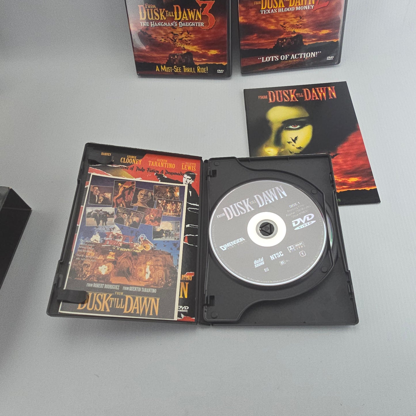 From Dusk Till Dawn: The Exclusive Collection DVD 3 Films Boxed Set  Zone 1 US Import