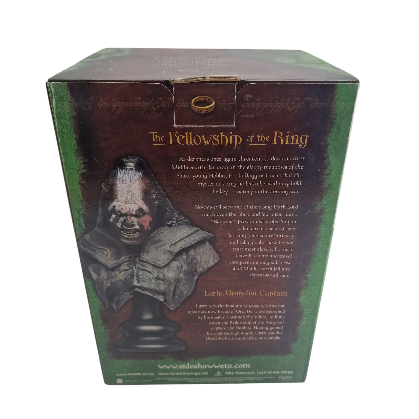Seigneur des Anneaux Buste Polystone Lurtz, Uruk-Hai Captain Sideshow Weta 1/4