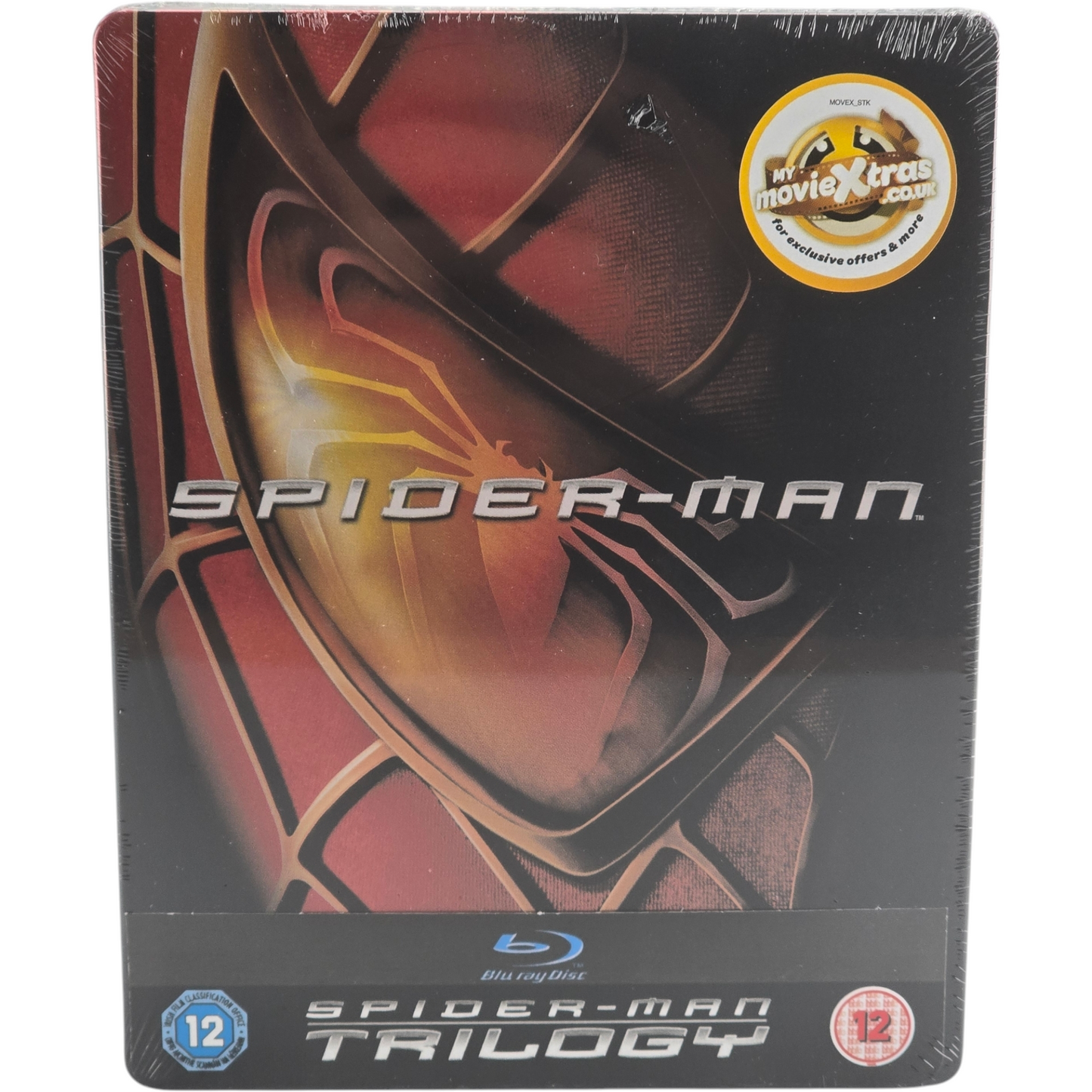 Spider-Man Trilogie 1- 2- 3 SteelBook Blu-ray 3 films, 4 coupes Zavvi Limitée B