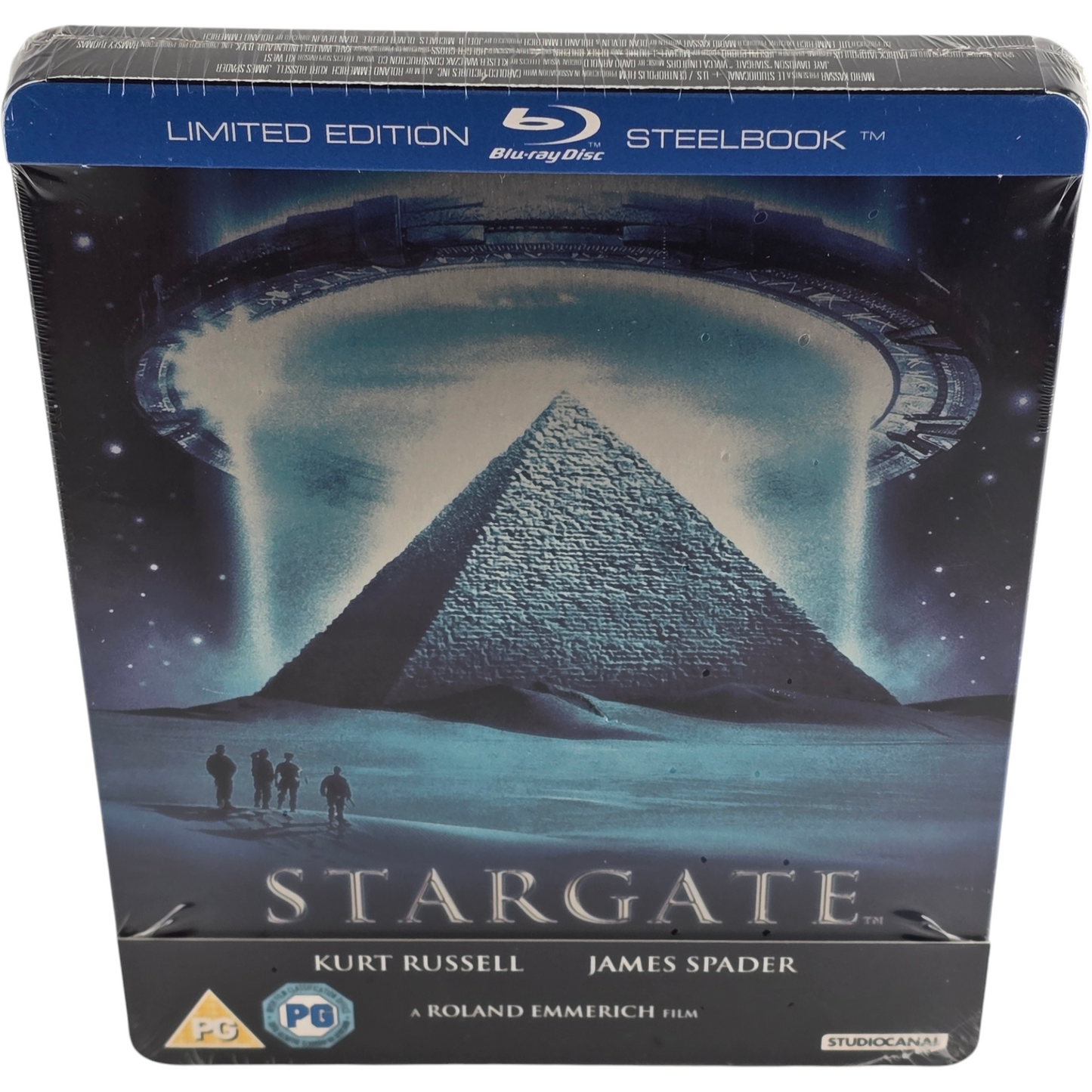 Stargate : Le film Steelbook Blu-ray Zavvi Limitéé 2000 Ex Kurt Russell Zone B