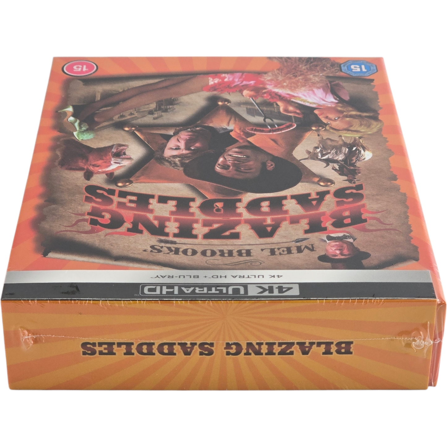 Blazing Saddles 4K Ultra HD + Blu-ray Steelbook Collector Mel Brooks zone B