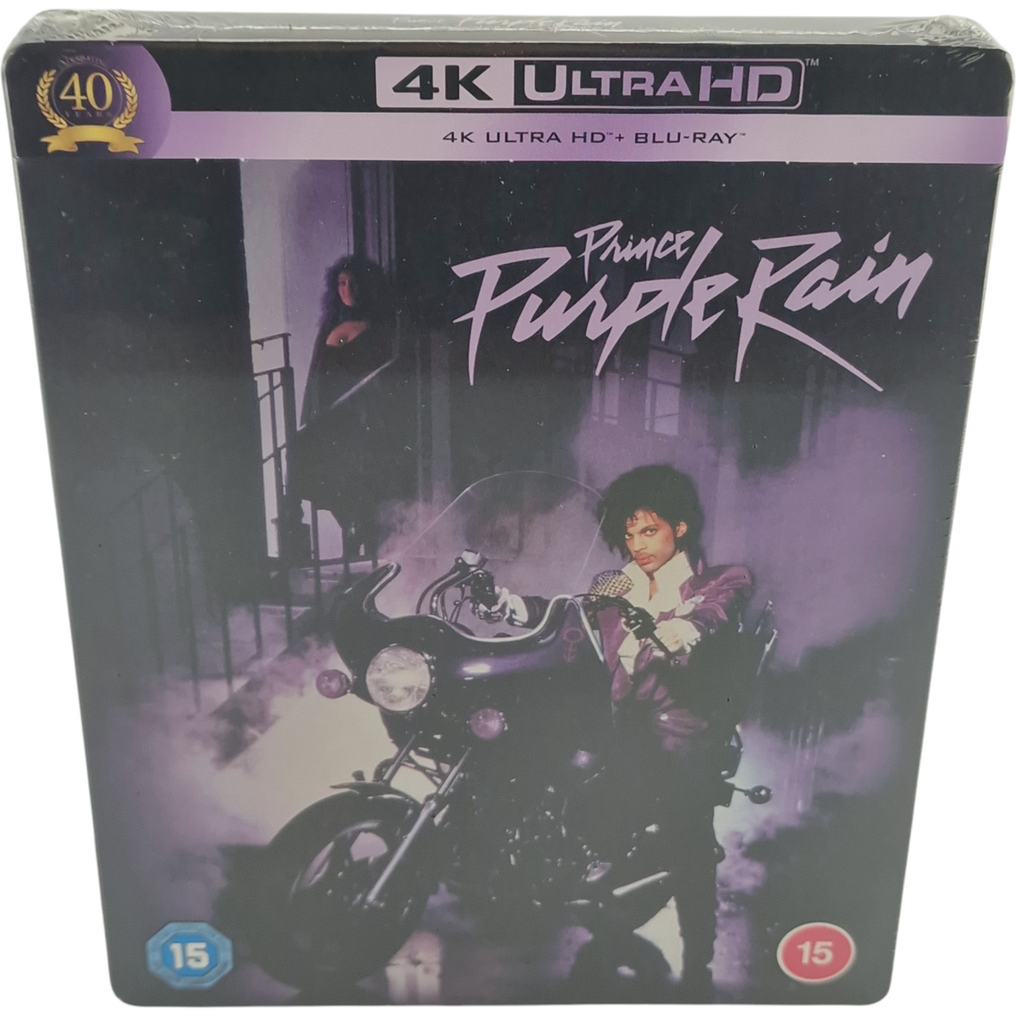 Purple Rain 1984 SteelBook 4K Ultra HD + Blu-ray Prince 2024 Zone Libre