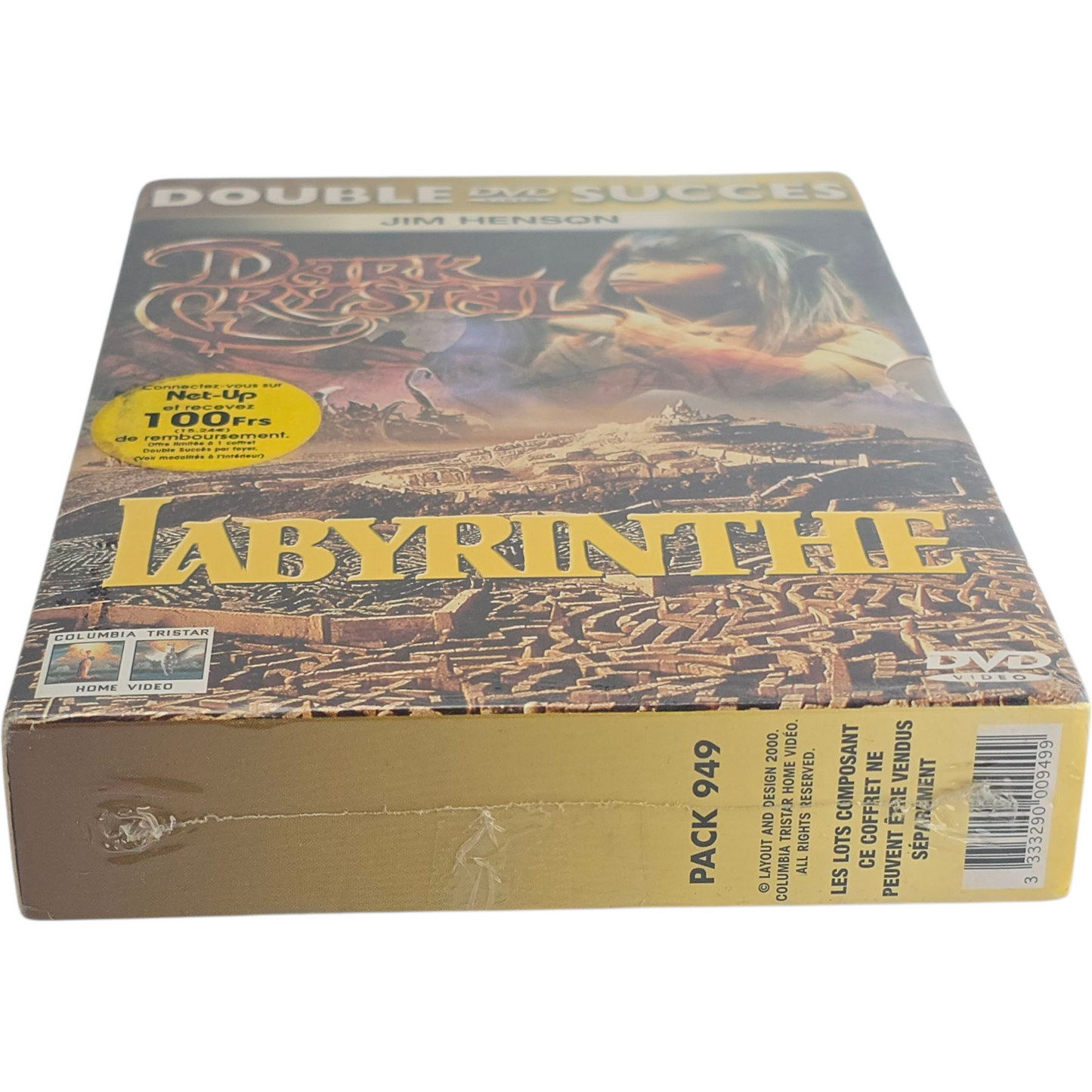 Dark Crystal + Labyrinthe Coffret Double DVD Édition Collector Region 2  David Bowie