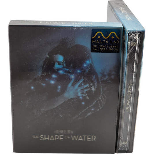 The Shape of Water Blu-ray Steelbook Double Lenticulaire Full Slip Mantalab 1100  Ex