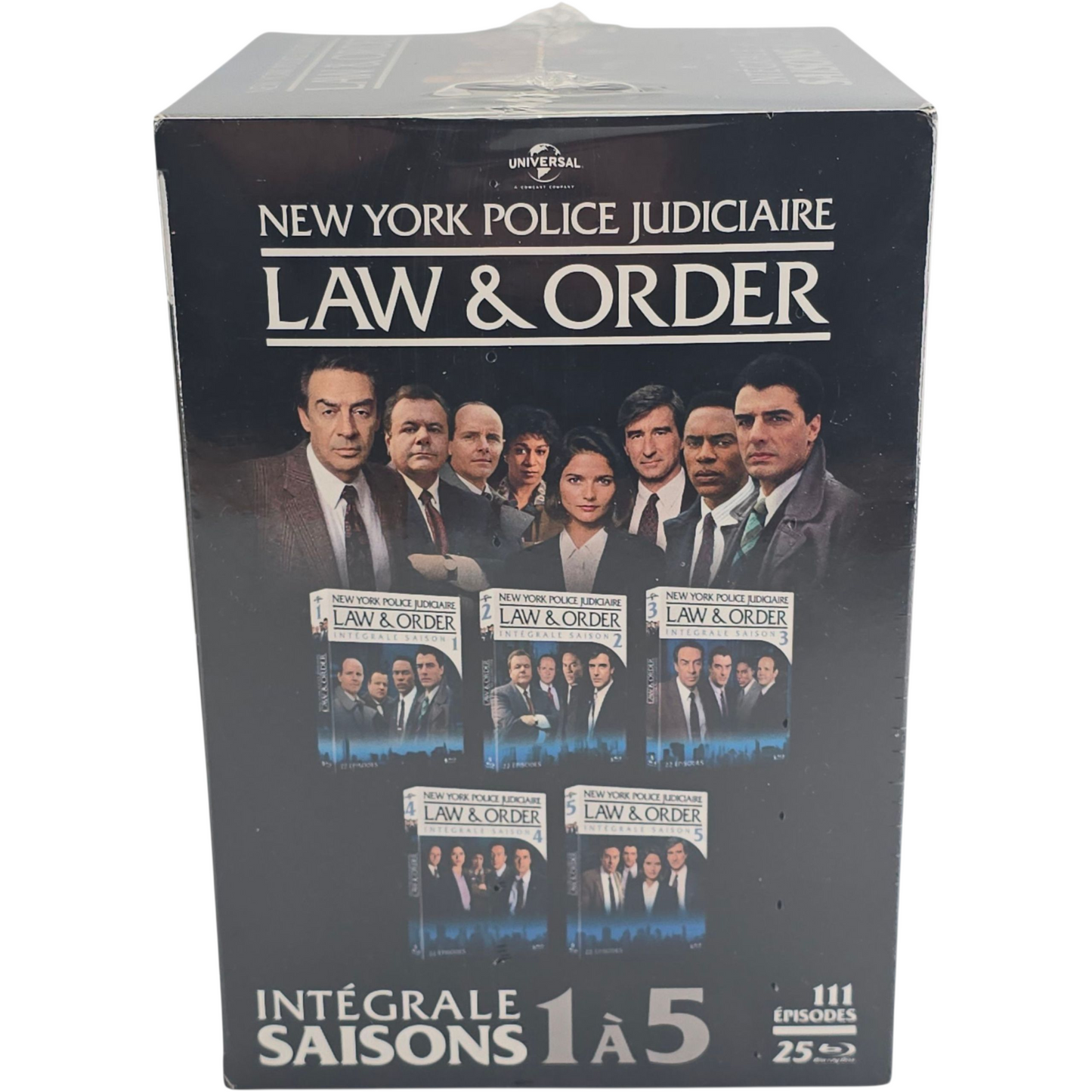Law And Order 25 X Blu-ray New York Police Judiciaire L'Intégrale Saisons 1 à 5 Zone B