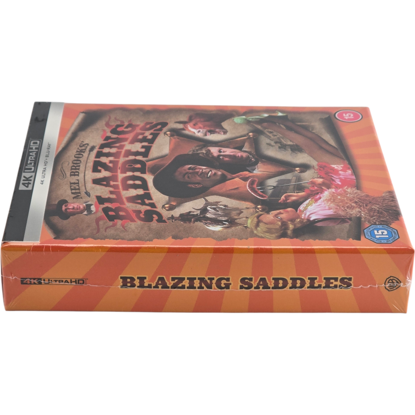 Blazing Saddles 4K Ultra HD + Blu-ray Steelbook Collector Mel Brooks zone B