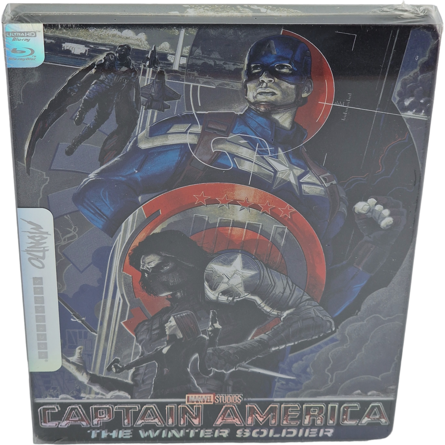 Captain America: Le Soldat de l'Hiver 4K Ultra HD +Blu-ray SteelBook Mondo X B