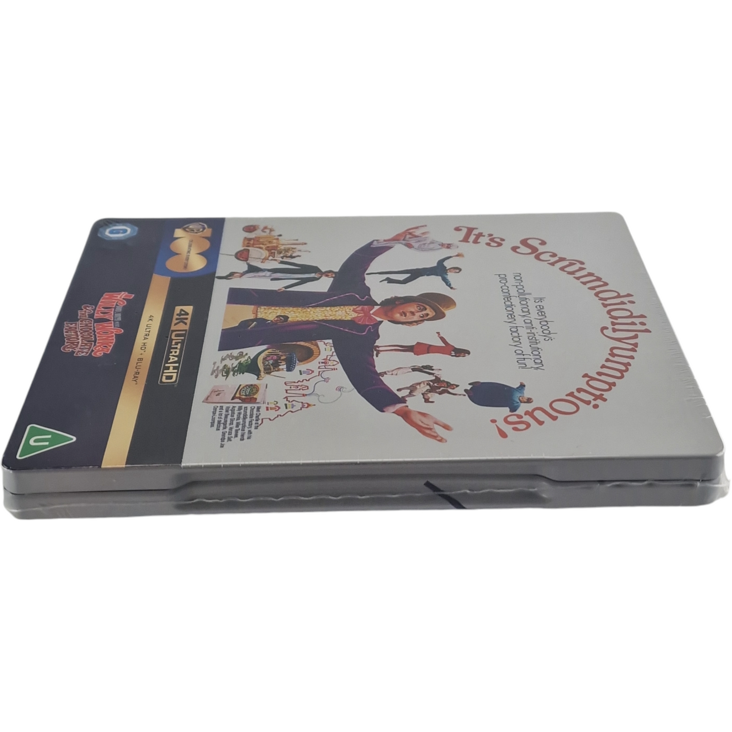 Willy Wonka & the Chocolate Factory 1971 4K Ultra HD + Blu-ray Steelbook Libre
