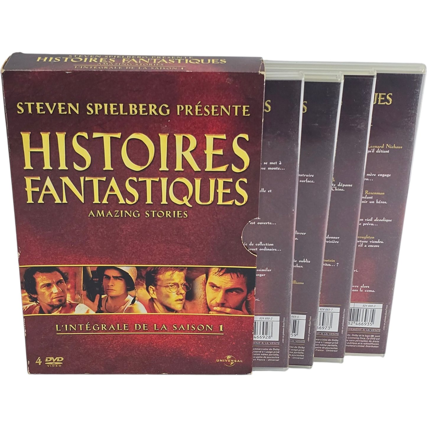Histoires fantastiques Steven Spielberg L'intégrale 4 DVD de la saison 1  Zone 2