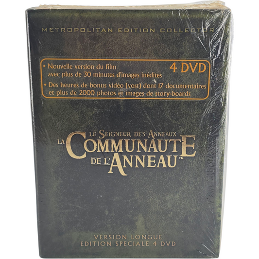 Le Seigneur des Anneaux: La Communauté de l'Anneau – Coffret 4 DVD Zone 2