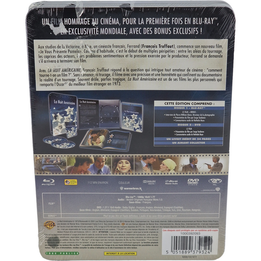 La Nuit Américaine Blu-ray + DVD MetalPak édition Limitée François Truffaut B