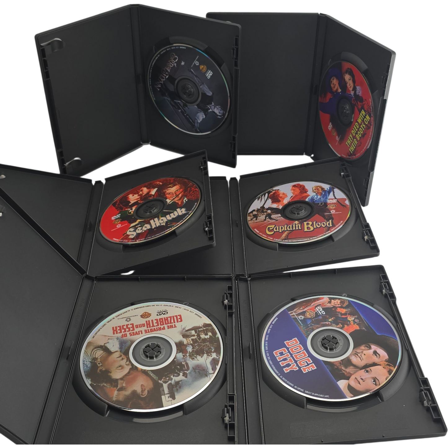 Errol Flynn - Signature Collection DVD 5 Classiques Zone 1 – Import USA