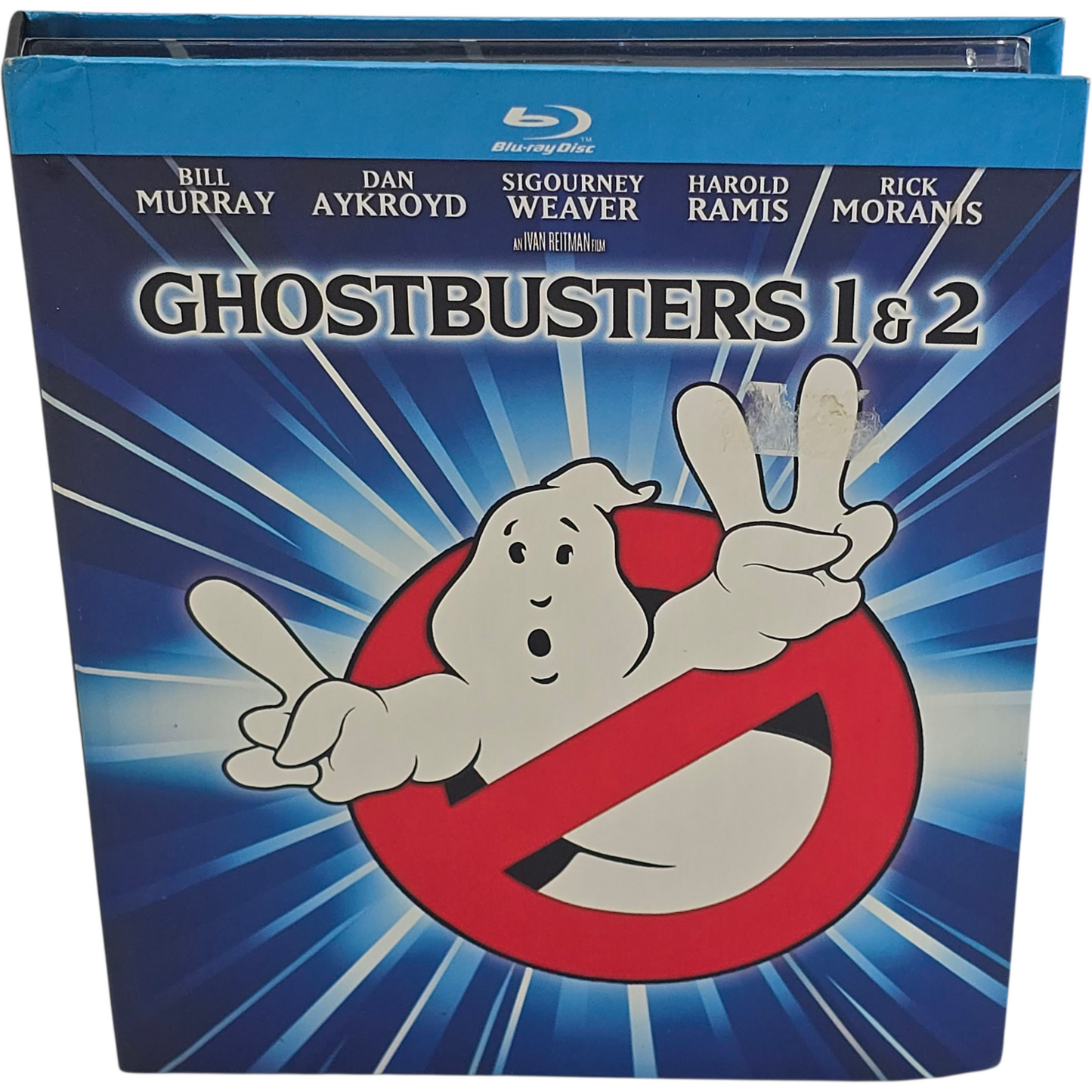 Ghostbusters 1 & 2 Blu-ray DigiBook 2 Films Zone A US Import
