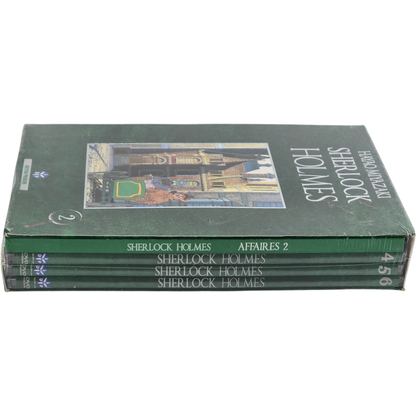 Sherlock Holmes Affaires 3 X DVD Coffret Digipack Hayao Miyazaki 2006 Zone 2
