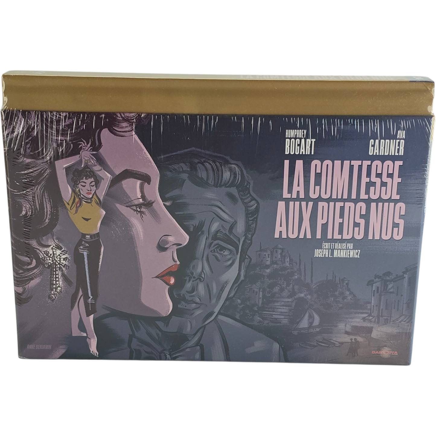 La comtesse aux pieds nus Édition Coffret Ultra Collector Blu-ray + DVD + Livre Zone B