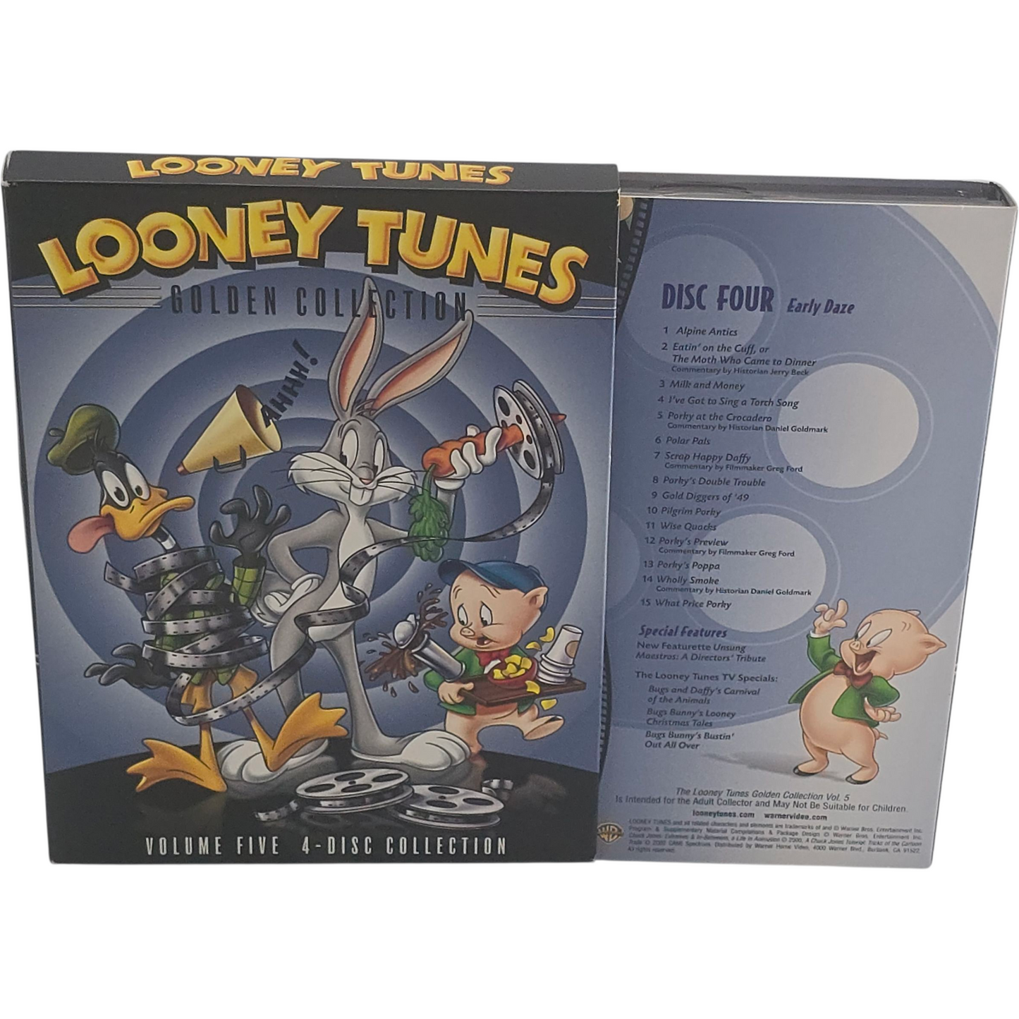 Looney Tunes DVD 4 Disques Classic Disney Golden Collection 5 Zone 1 US Import