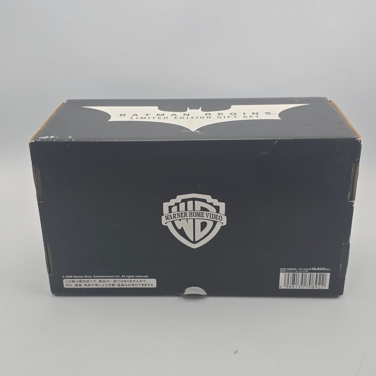 Batman Begins Blu-ray Gift Set + 1/4 Bust Hot Toys Ltd Edit Japan Rare Collector