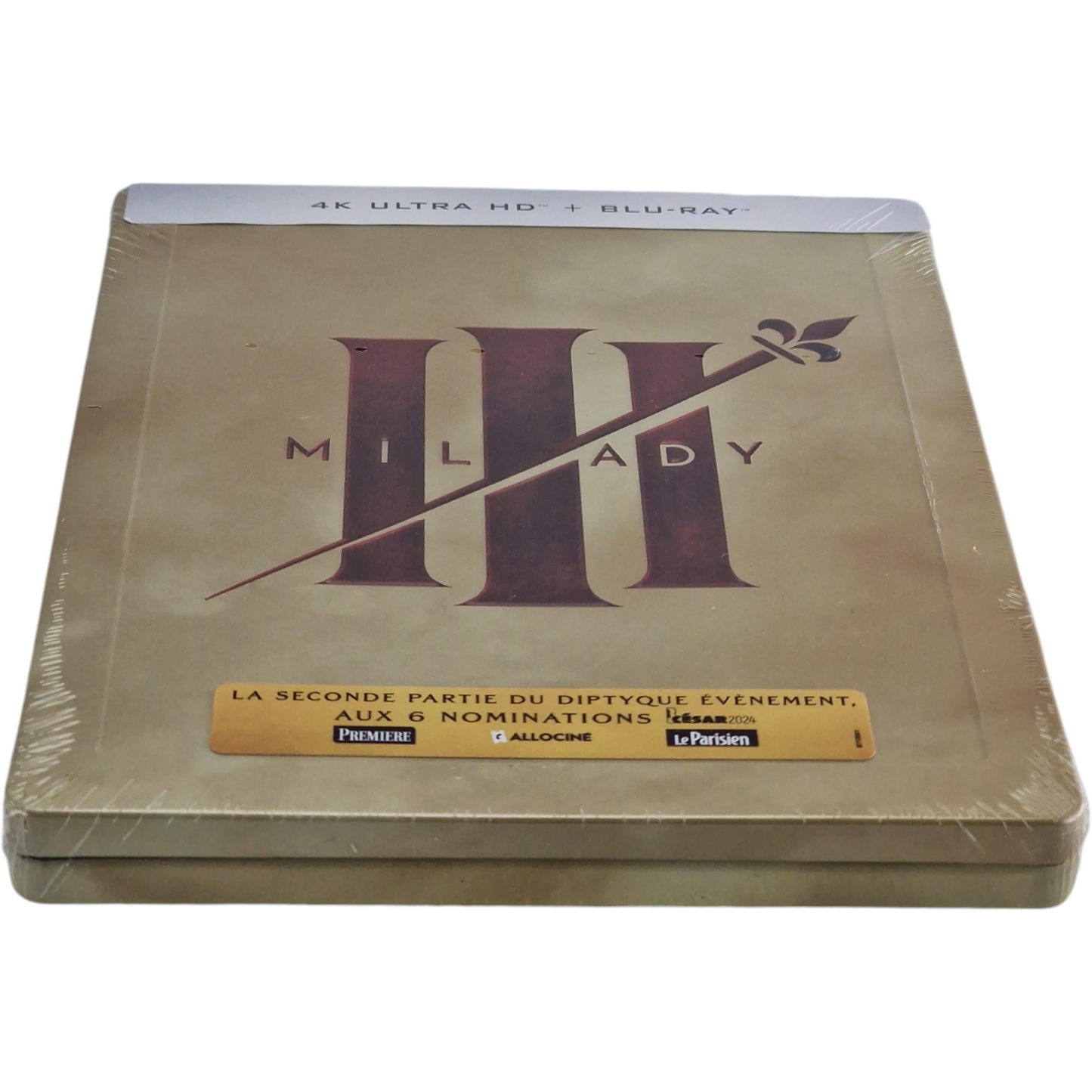 Les Trois Mousquetaires : Milady SteelBook Débossé 4K Ultra HD + Blu-ray B