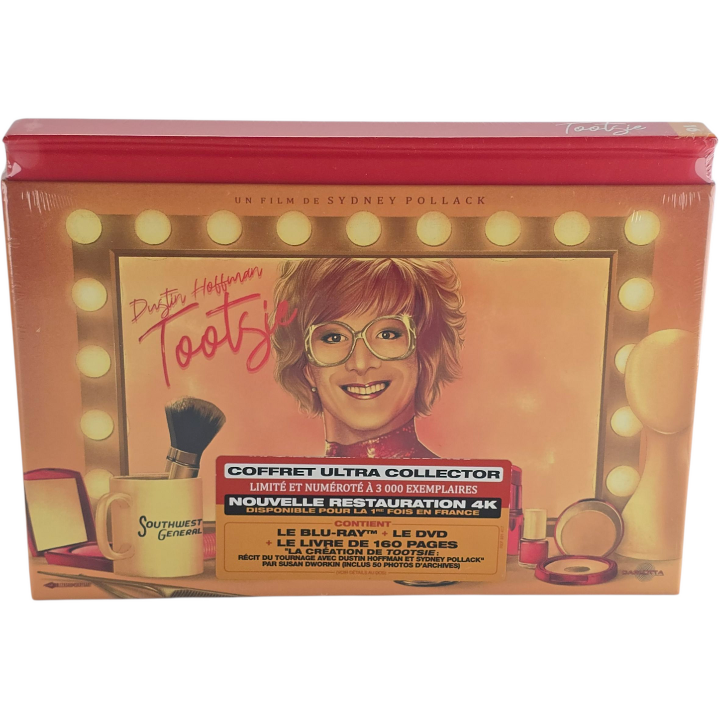 Tootsie Coffret Ultra Collector Blu-ray + DVD + Livre Zone B Dustin Hoffman