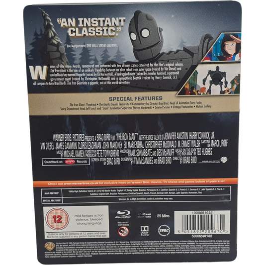 Le Géant de fer / The Iron Giant (1999) – SteelBook Blu-ray