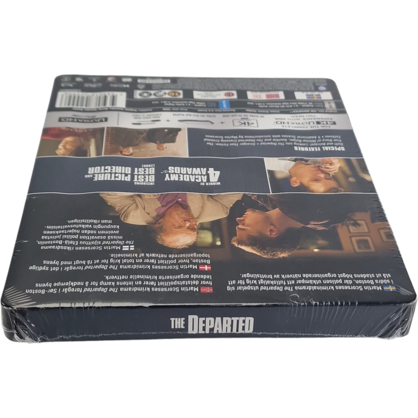 The Departed 4K Ultra HD +Blu-ray Steelbook Leonardo DiCaprio,Matt Damon Zone B