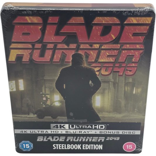 Blade Runner 2049 SteelBook 4K HD + Blu-ray limitée Ryan Gosling Harrison Ford B