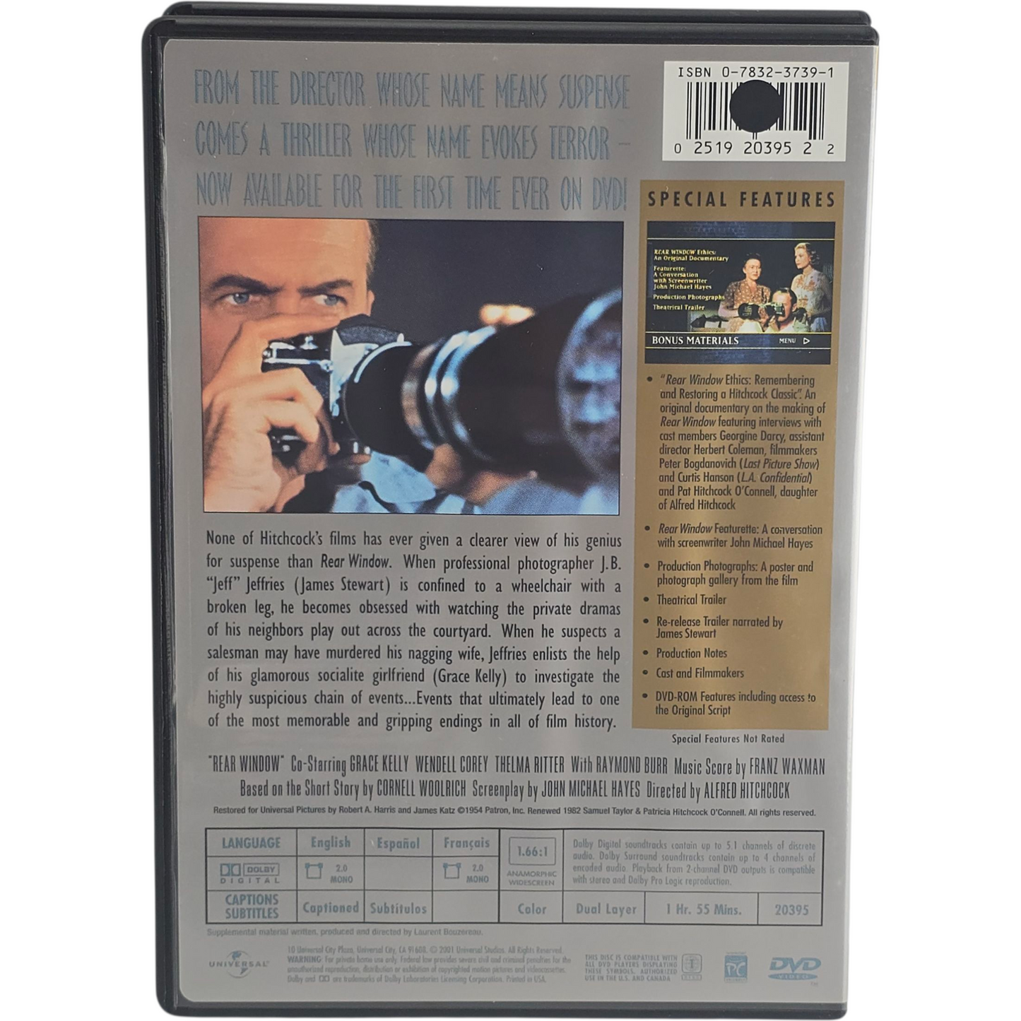 Alfred Hitchcock Collection: Best of Volume 1 DVD 9 Films Zone 1 US Import