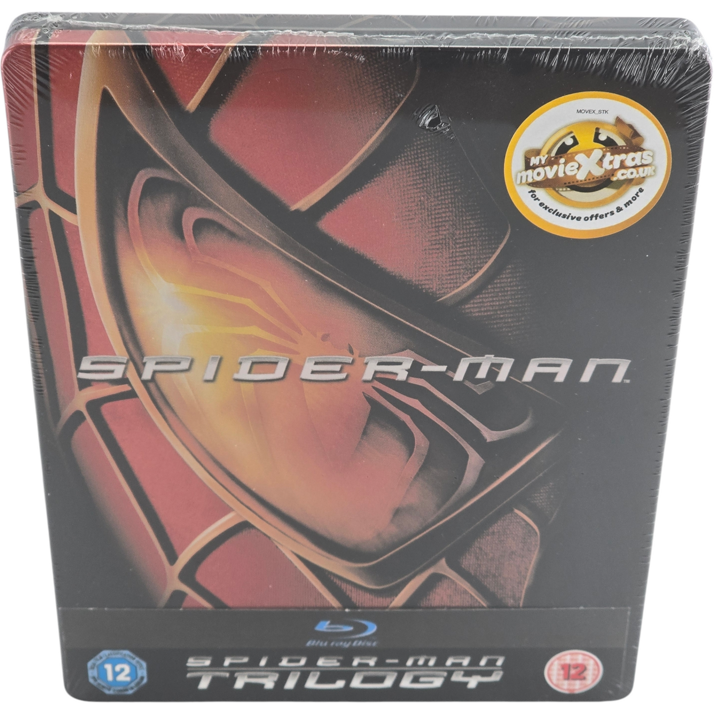Spider-Man Trilogie 1- 2- 3 SteelBook Blu-ray 3 films, 4 coupes Zavvi Limitée B