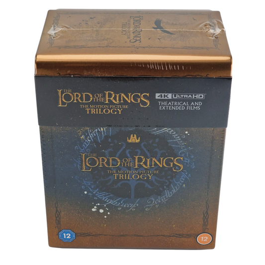 The Lord of the Rings: The Motion Picture Trilogy : Steelbook 4K Ultra HD B
