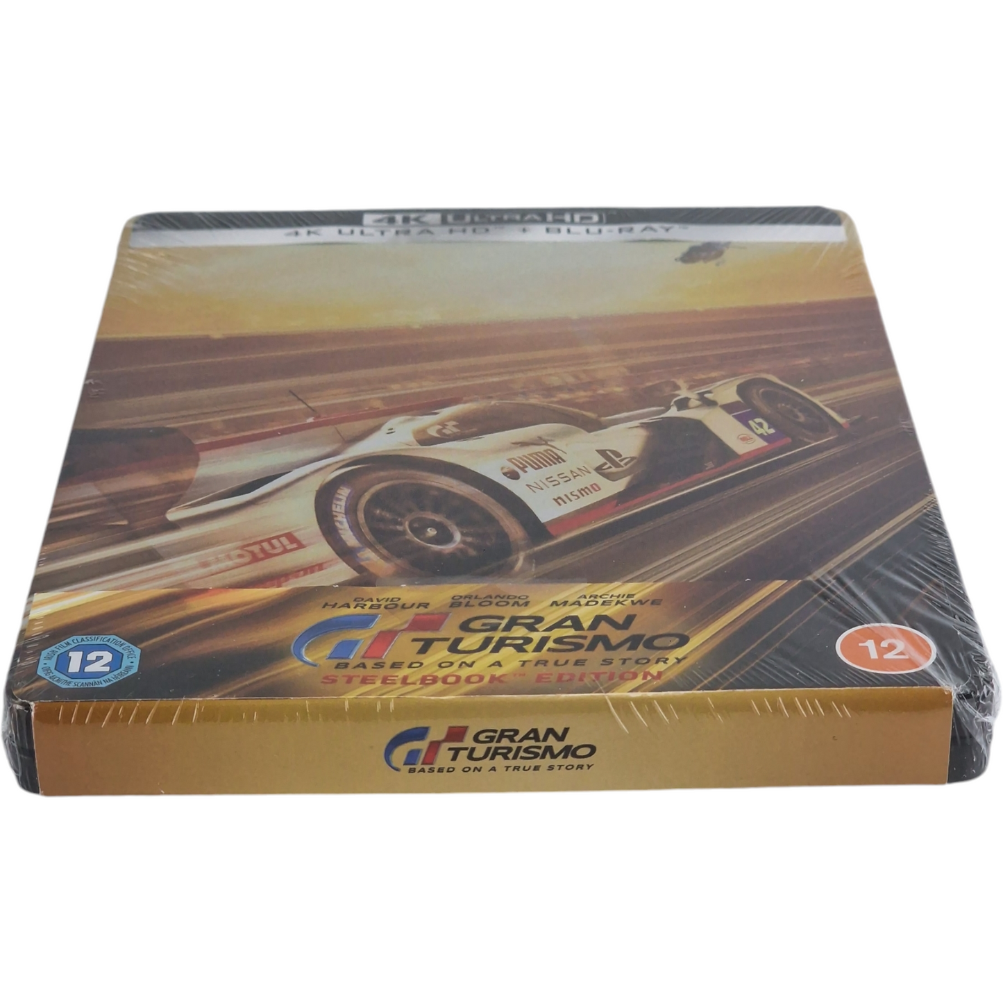 Gran Turismo 4K Ultra HD + Blu-ray SteelBook édition Limitée Gold Zone B