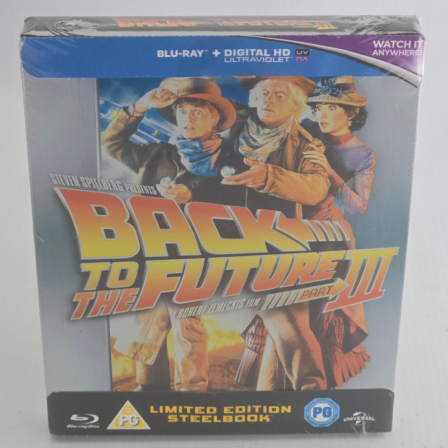 Back to the Future Part III SteelBook Blu-ray + DVD édt Ltd 3000 Ex Zone Libre