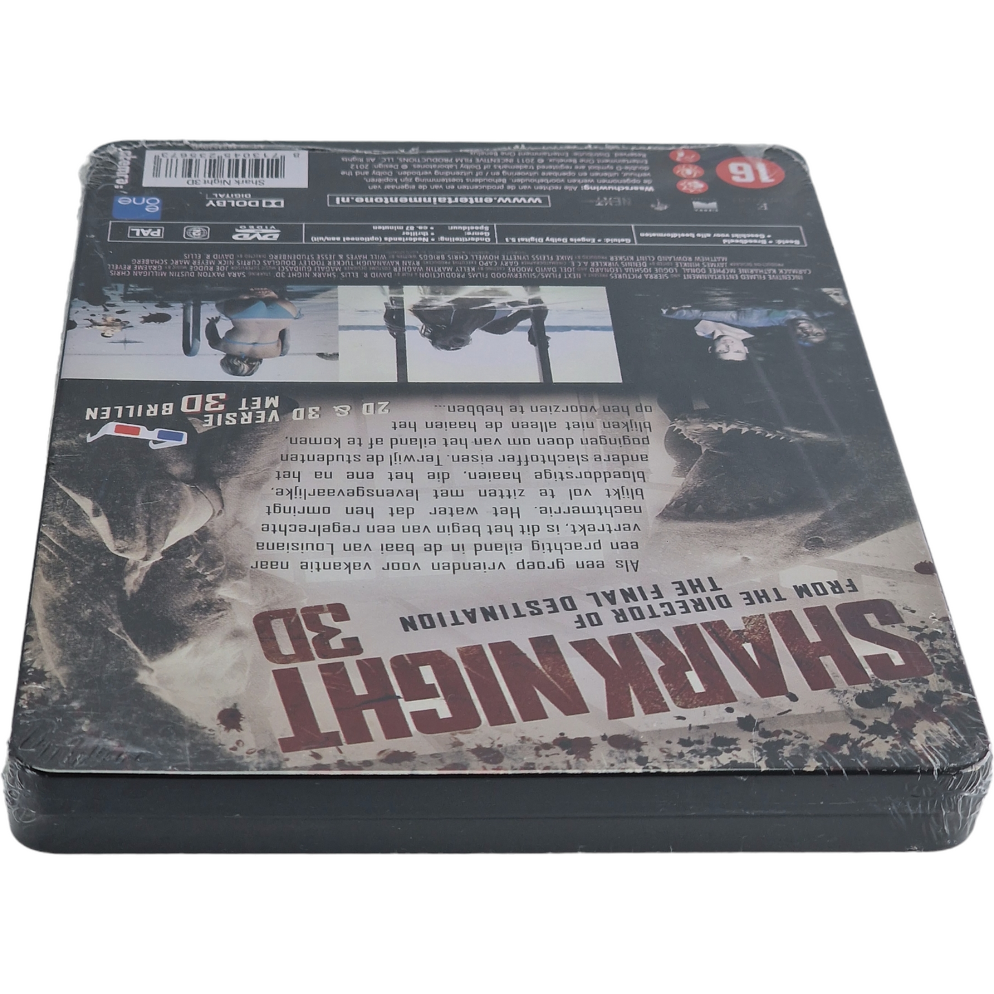 Shark Night 3D + 2D DVD Metalbox édition Limitée Sara Paxton 2012 Region A