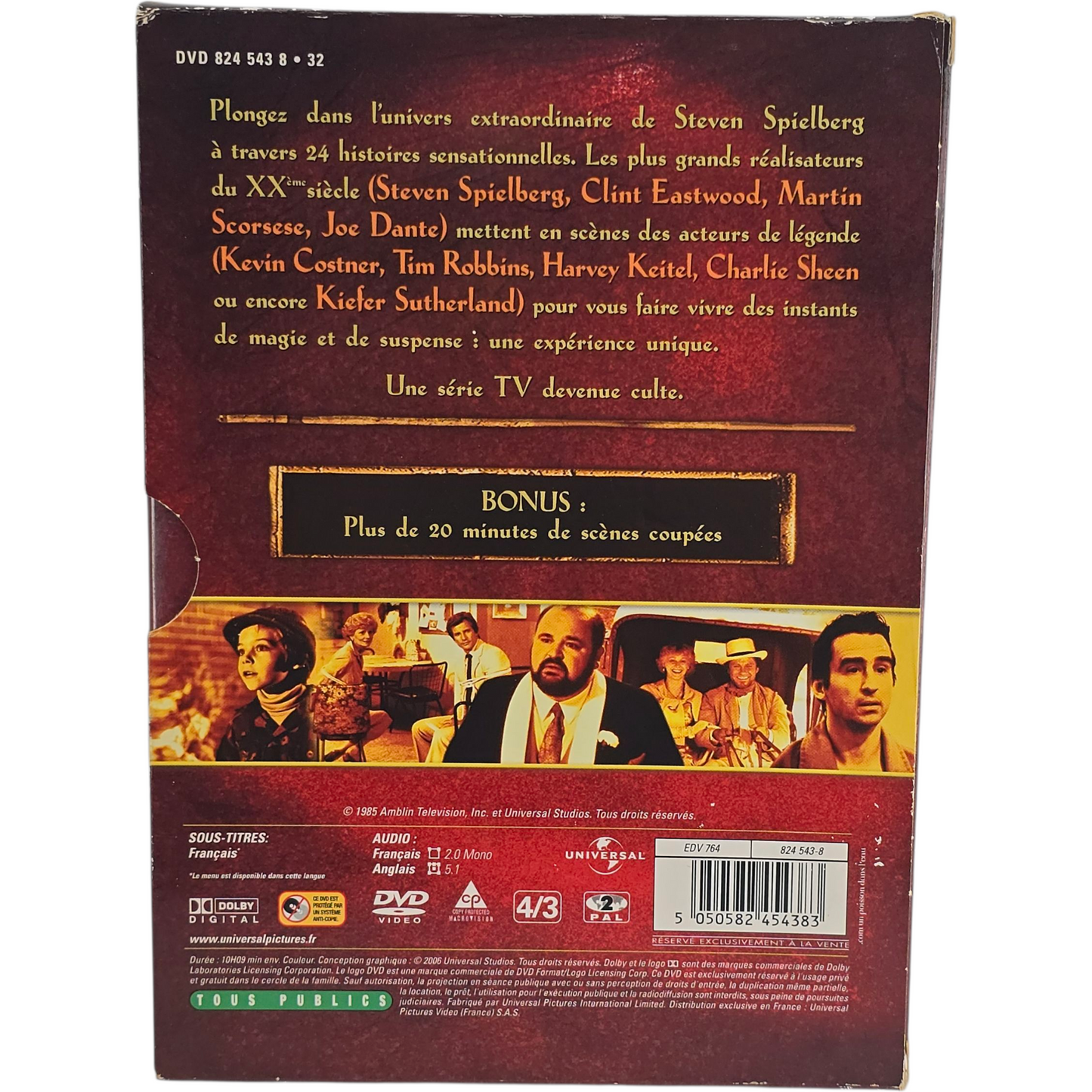 Histoires fantastiques Steven Spielberg L'intégrale 4 DVD de la saison 1  Zone 2