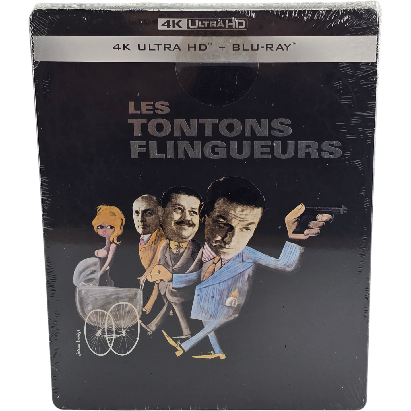 Les Tontons flingueurs 4K Ultra HD + Blu-ray Steelbook Monsieur Gangster Libre