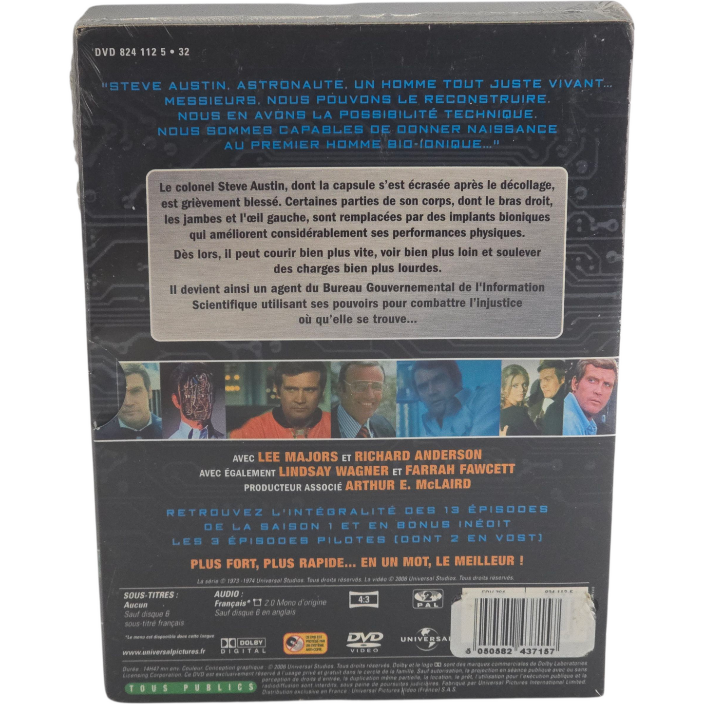 L'Homme Qui Valait 3 Milliards - Saison 1 DVD DigiPack Zone B