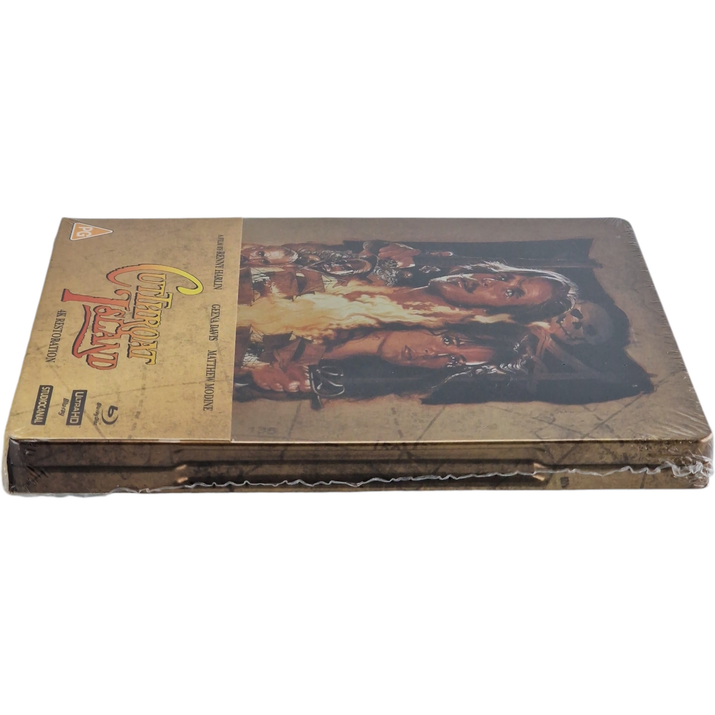 Cutthroat Island "L'Île aux pirates" 4K Ultra HD + Blu-ray SteelBook Region B