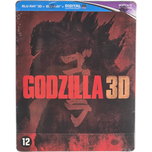 Godzilla SteelBook Blu-ray 3D + 2D Import Benelux VF 7.1 Gareth Edwards Kaiju