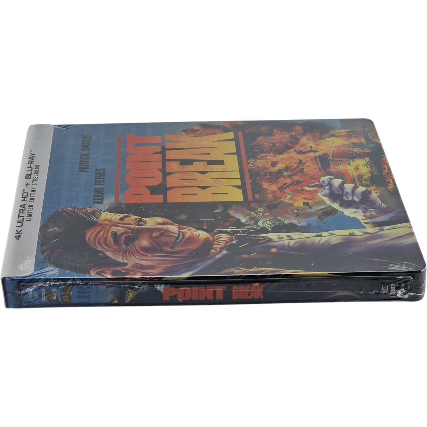 Point Break 1991 SteelBook 4K Ultra HD + Blu-ray Patrick Swayze, Keanu Reeves A