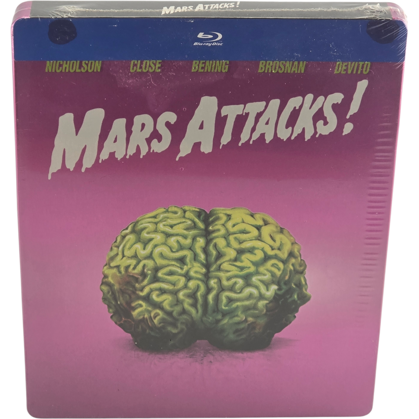 Mars Attacks! 1996 SteelBook Blu-ray Iconic Moments Tim Burton Jack Nicholson B