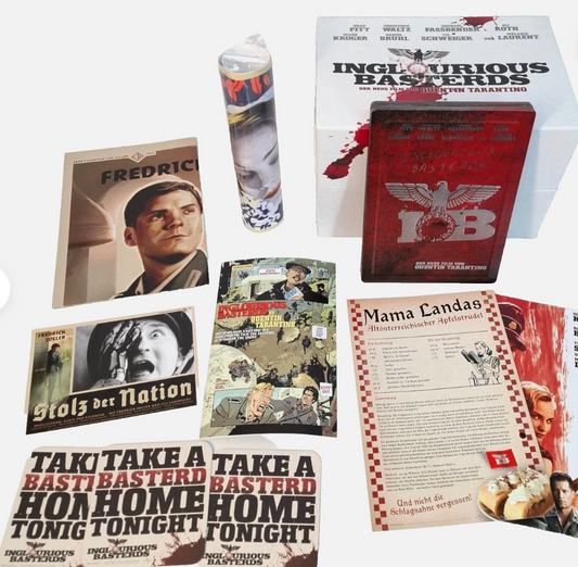 Inglourious Basterds - Coffret DVD SteelBook collector Allemagne - goodies