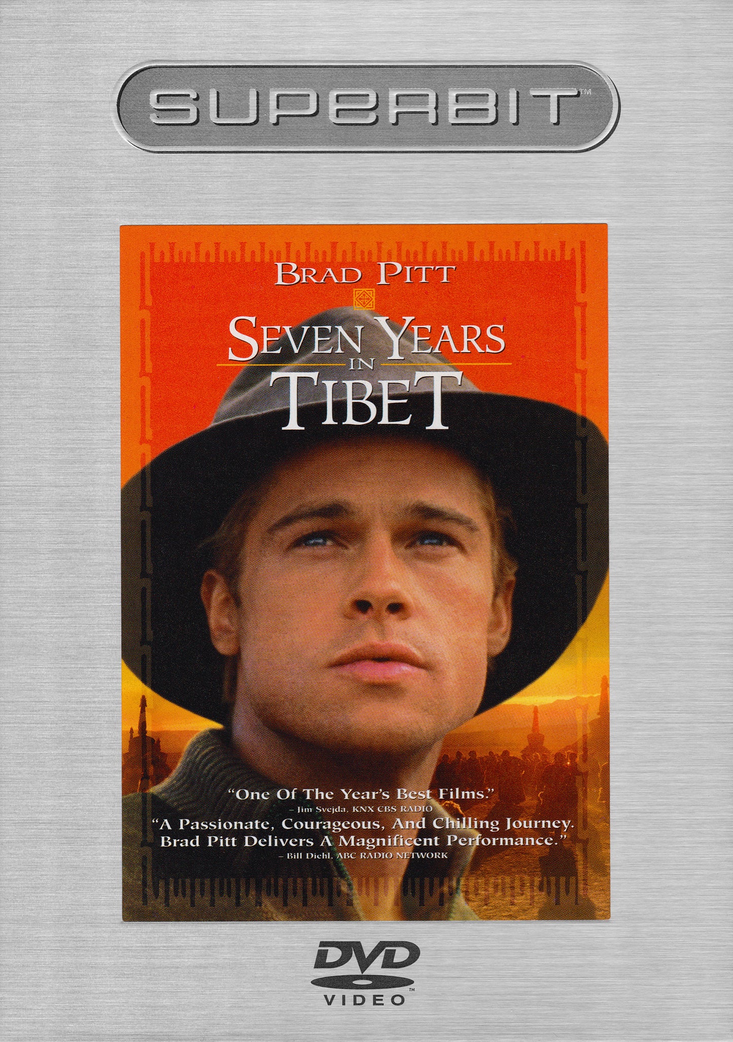 Sept ans au Tibet  DVD DigiPack Brad Pitt Superbit  Édition Collector US Région 1  VO STFR