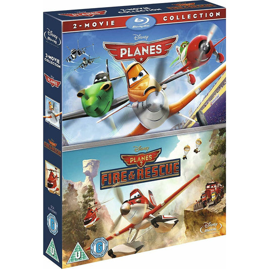 Planes - Collection 2 films (2013-2014) - Coffret Blu-ray - Zone B - vue 3