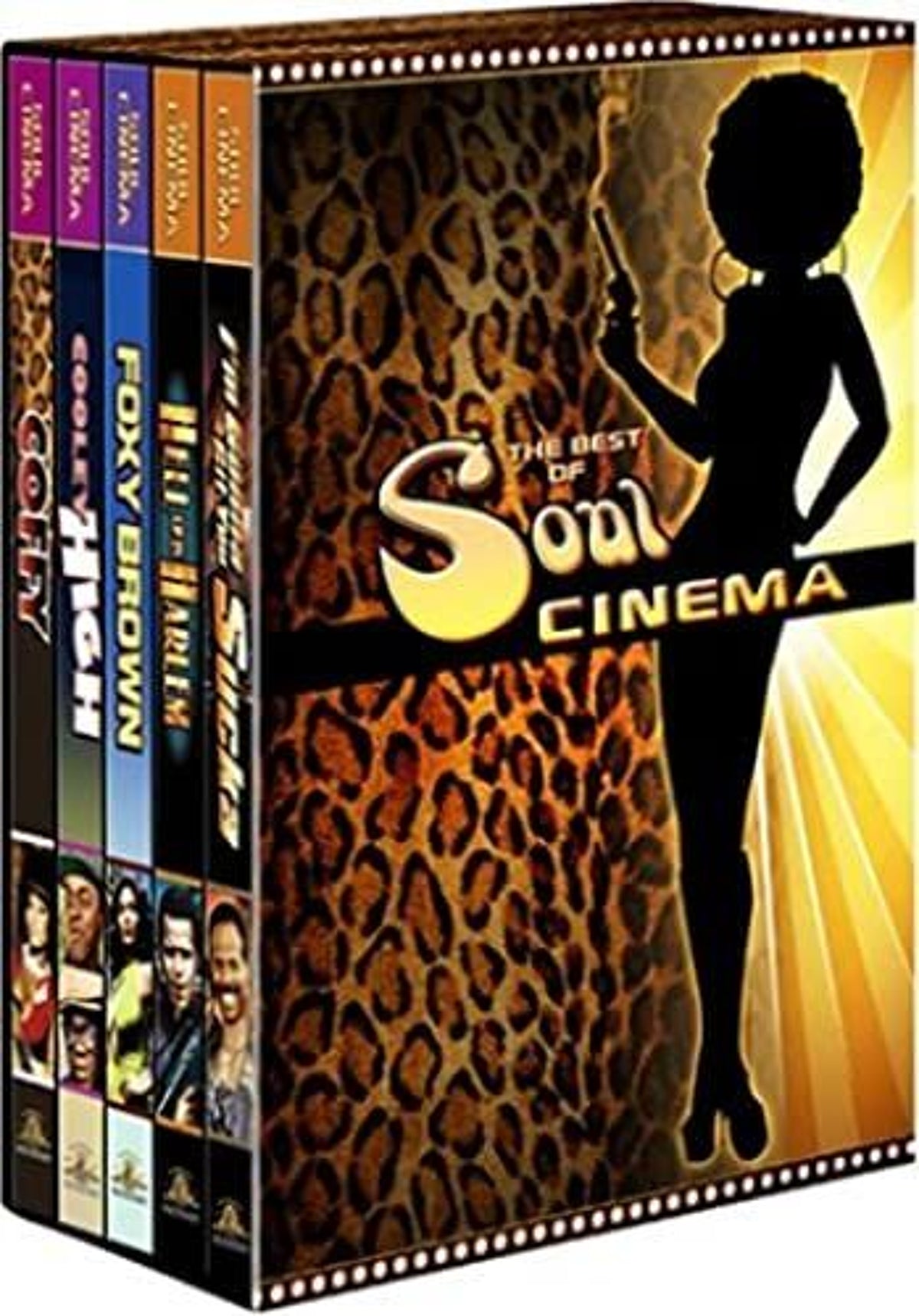 The Best of Soul Cinema 5 DVD Films + CD Collection 1973-1988 US import Zone 1