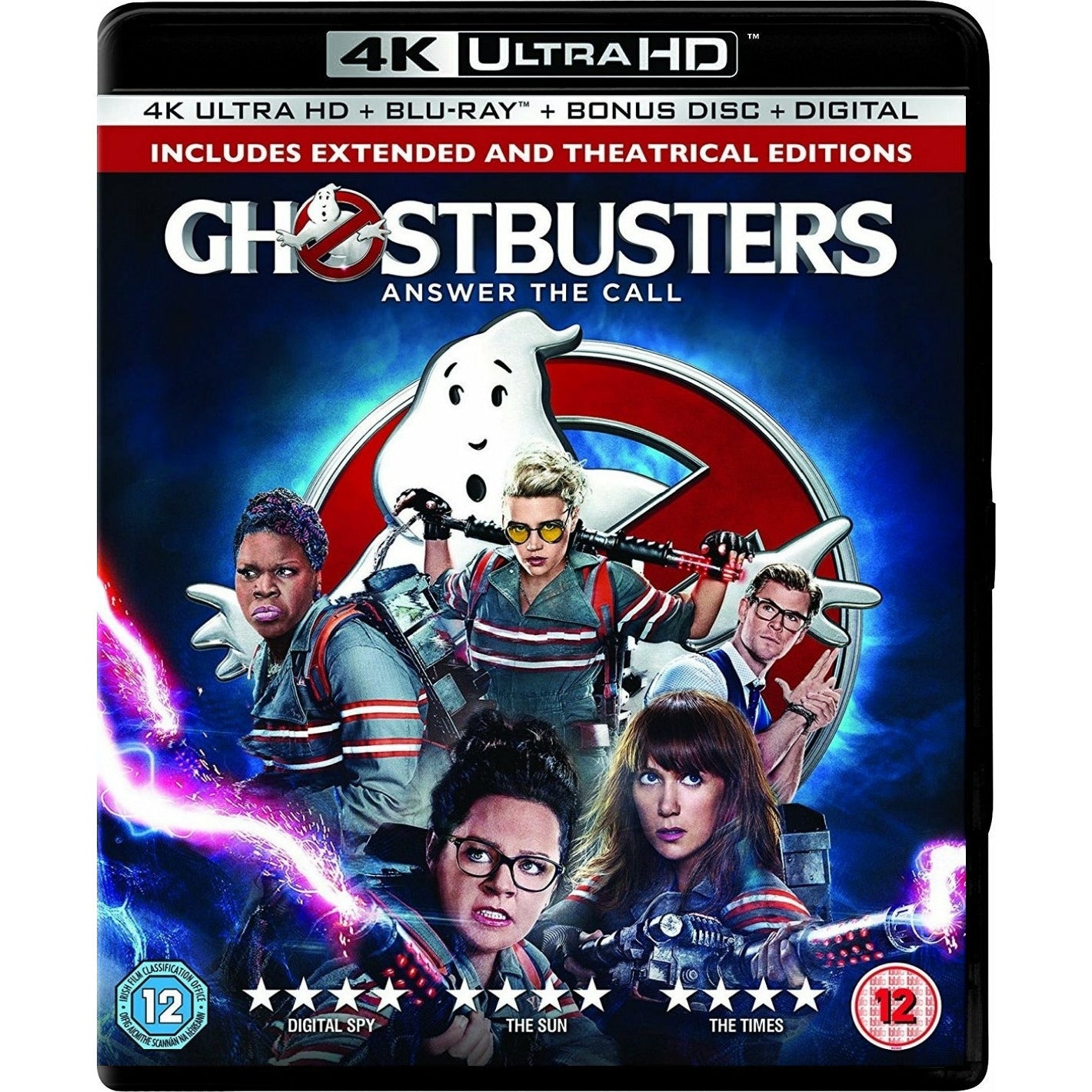 Ghostbusters: Answer the Call 4K Ultra HD + Blu-ray Paul Feig 2016 Région libre