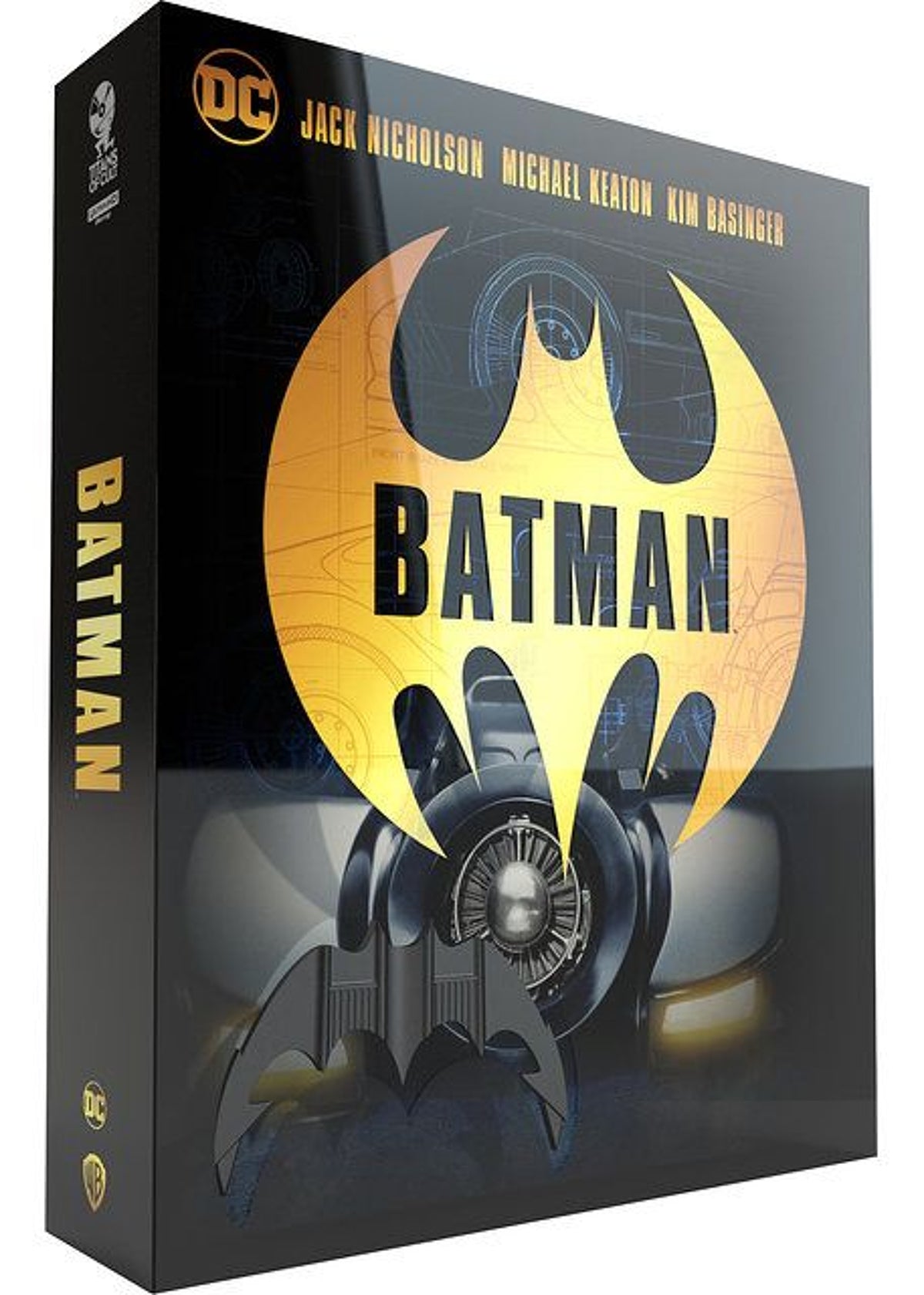 Batman 1989 4K Ultra HD Blu-ray + Blu-ray SteelBook Titans of Cult Zone B