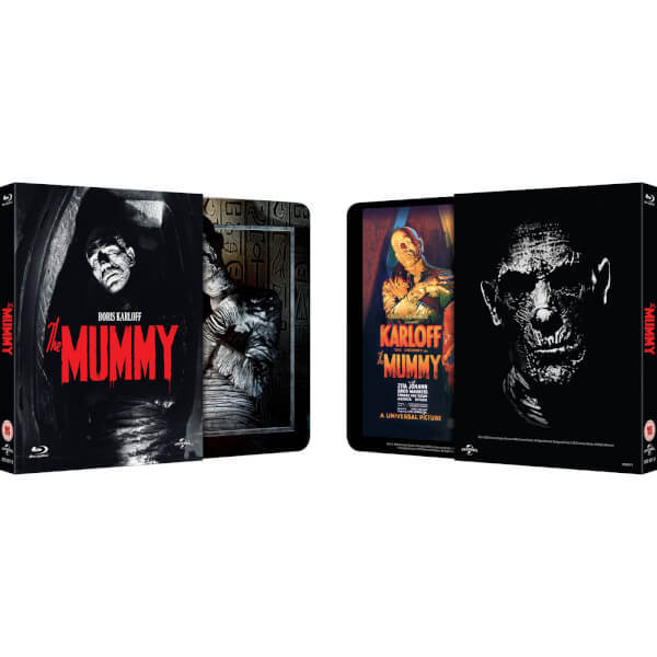 La Momie Boris Karloff Blu-ray SteelBook Karl Freund Zavvi 2016 Region Libre