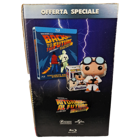 Retour vers le futur - Trilogie (1985-1990) - Coffret SteelBook Blu-ray - Zone B - vue 3