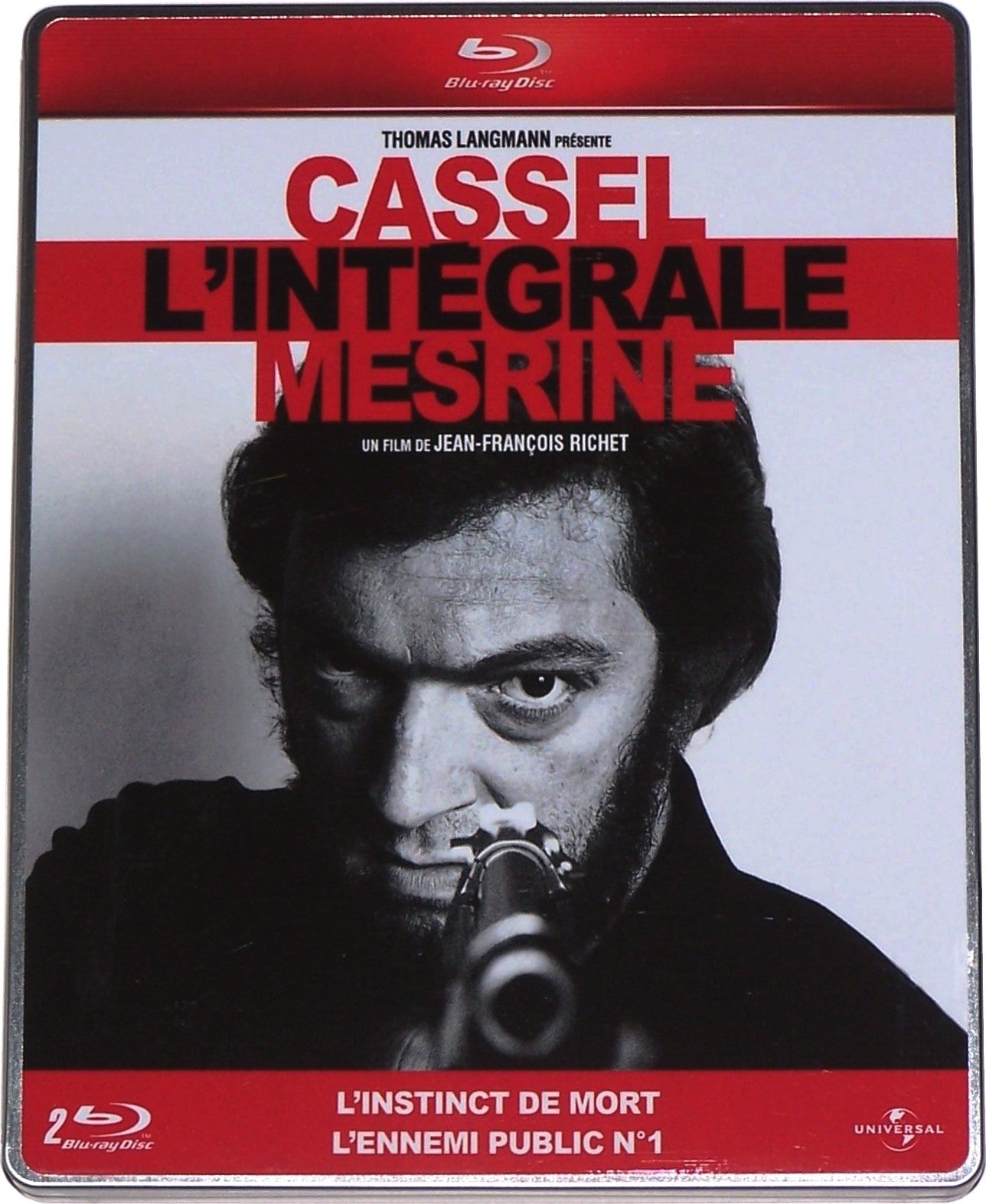 Mesrine: L'Instinct de Mort / L'Ennemi Public n°1 SteelBook Blu-ray 2011 Zone B