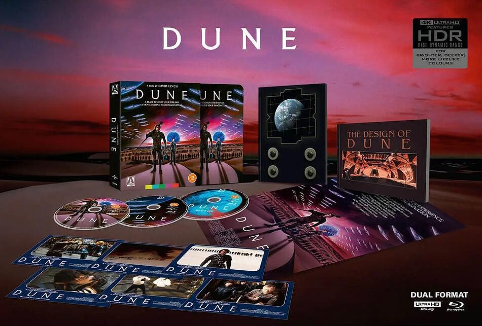 Dune 4K Ultra HD + Blu-ray SteelBook Limitée Luxe Zavvi David Lynch Zone Libre